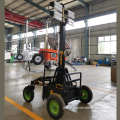 Portable LED light tower for mine light